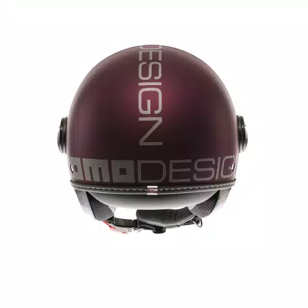 MOMODESIGN FGTR EVO MATT AMARENA / SILVER - JET HELMET WITH DUAL VISOR E2206 -  - 5