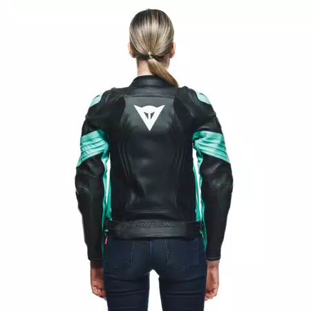 RACING 4 LADY LEATHER JACKET