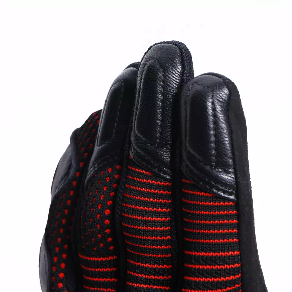 UNRULY ERGO-TEK GLOVES - BLACK/FLUO-RED - 11