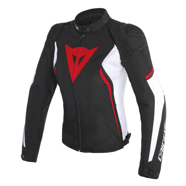 avro-d2-tex-lady-jacket-black-white-red image number 0