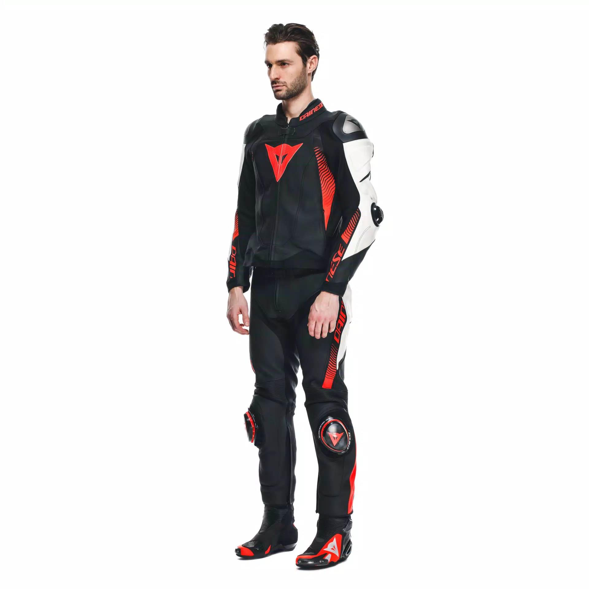 SUPER SPEED 4 - MEN'S MOTORCYCLE PERFORATED LEATHER JACKET