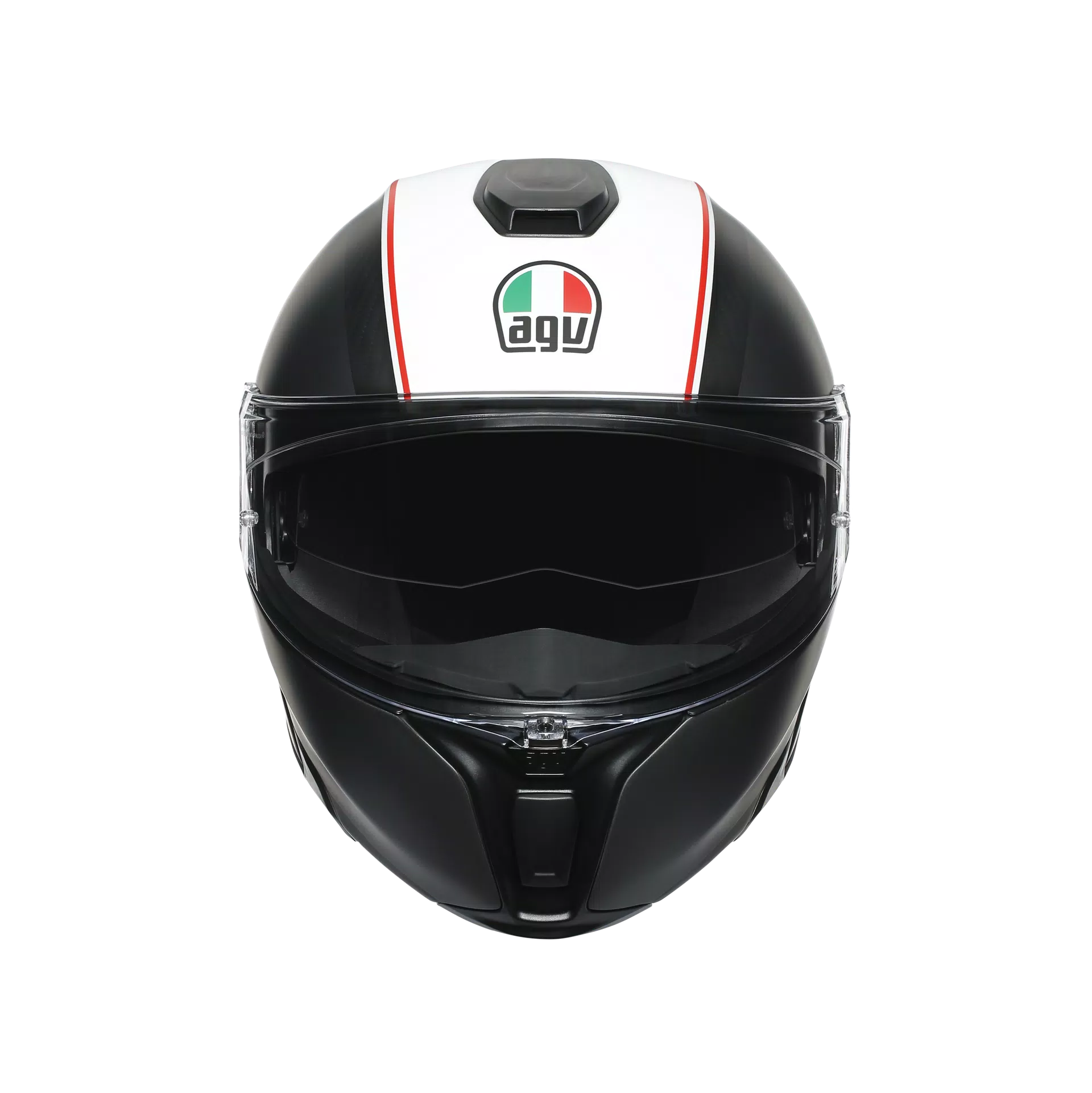 SPORTMODULAR MULTI ECE DOT - COVER MATT GUNMETAL/WHITE