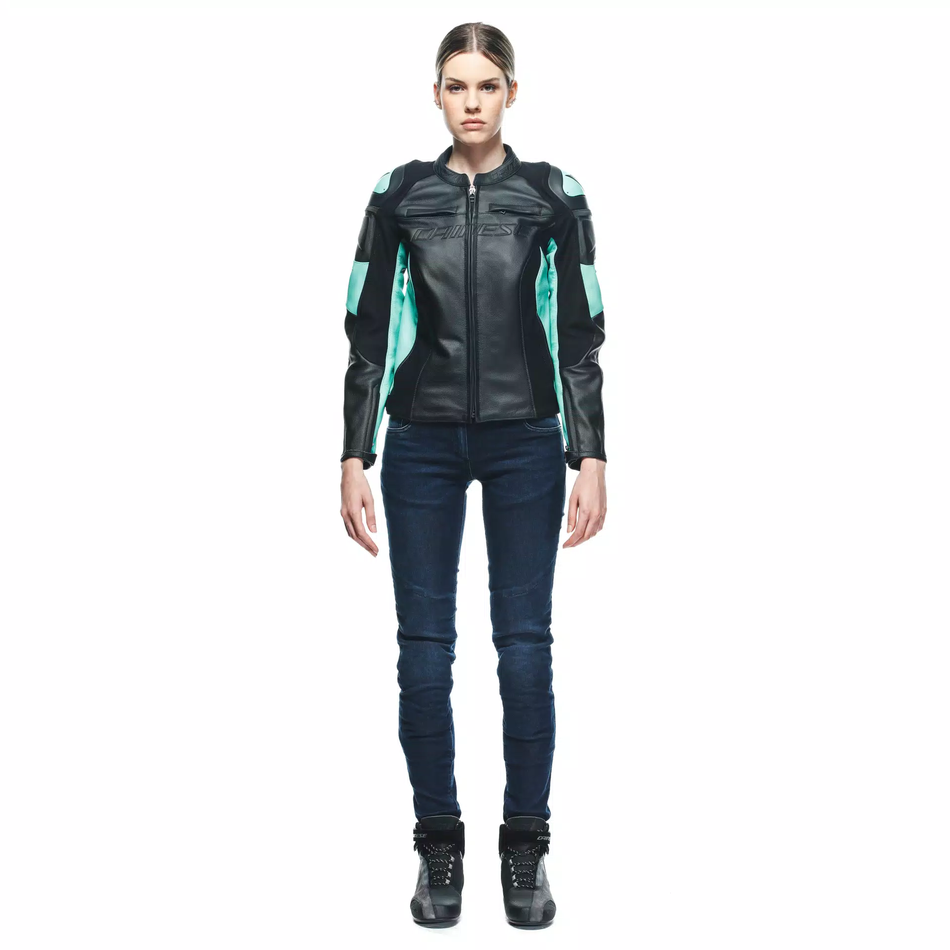 RACING 4 - GIACCA MOTO IN PELLE DONNA