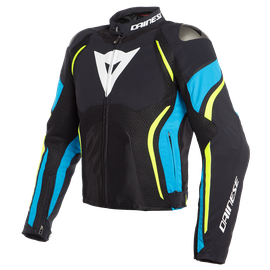 ESTREMA AIR TEX JACKET BLACK/FIRE-BLUE/FLUO-YELLOW