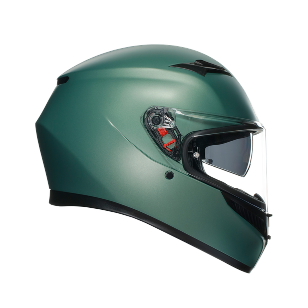 k3-mono-matt-salvia-green-motorbike-full-face-helmet-e2206 image number 2