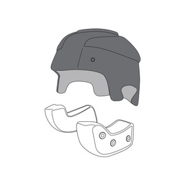 AGV CROWN PAD RP60 (L) - undefined