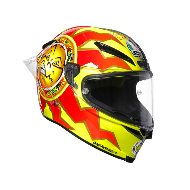 Motorcycle racing helmet: Pista Gp R Agv E05 Lim.Ed.Plk - Rossi