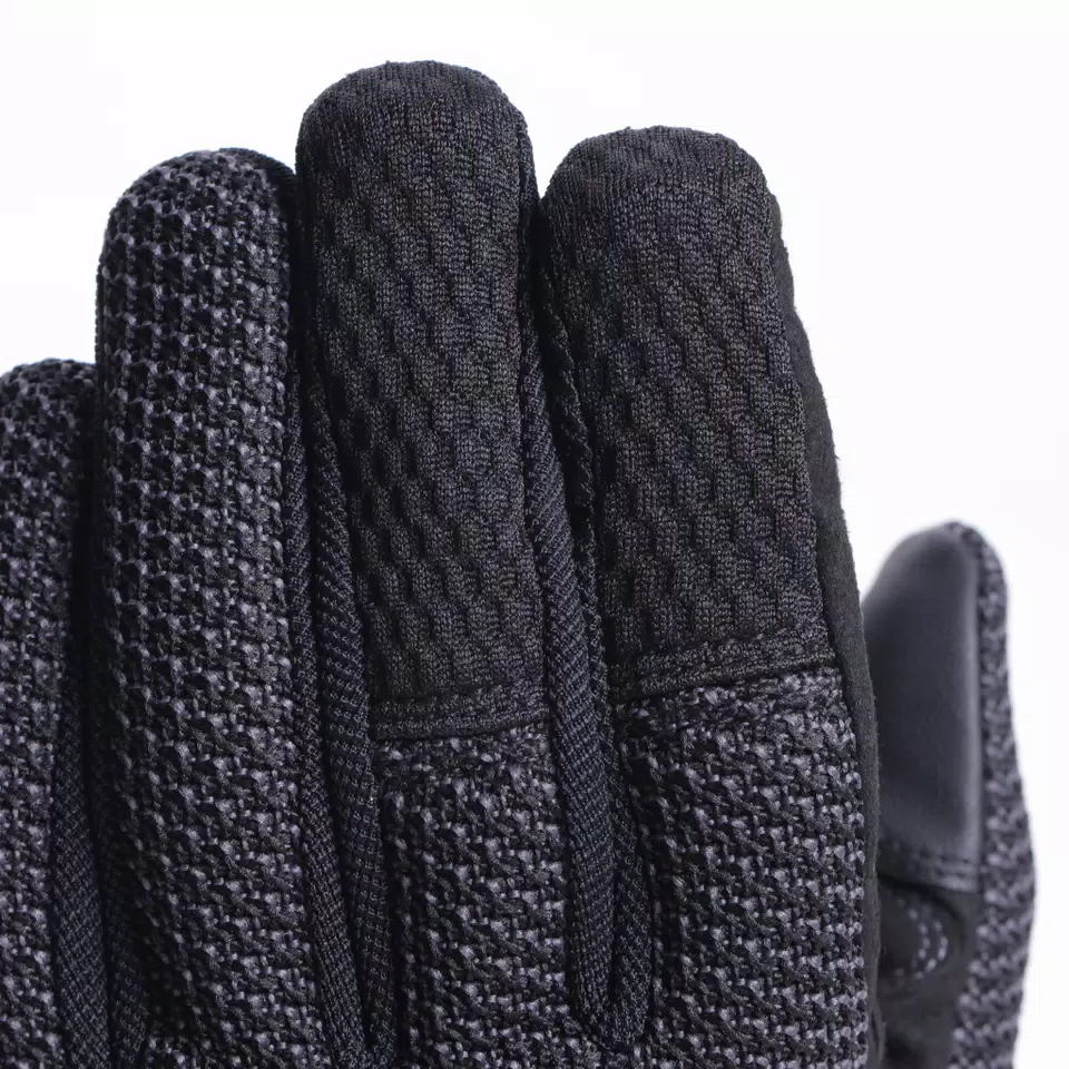 TORINO - MEN'S MOTORCYCLE TEXTILE GLOVES - BLACK/ANTHRACITE - 10