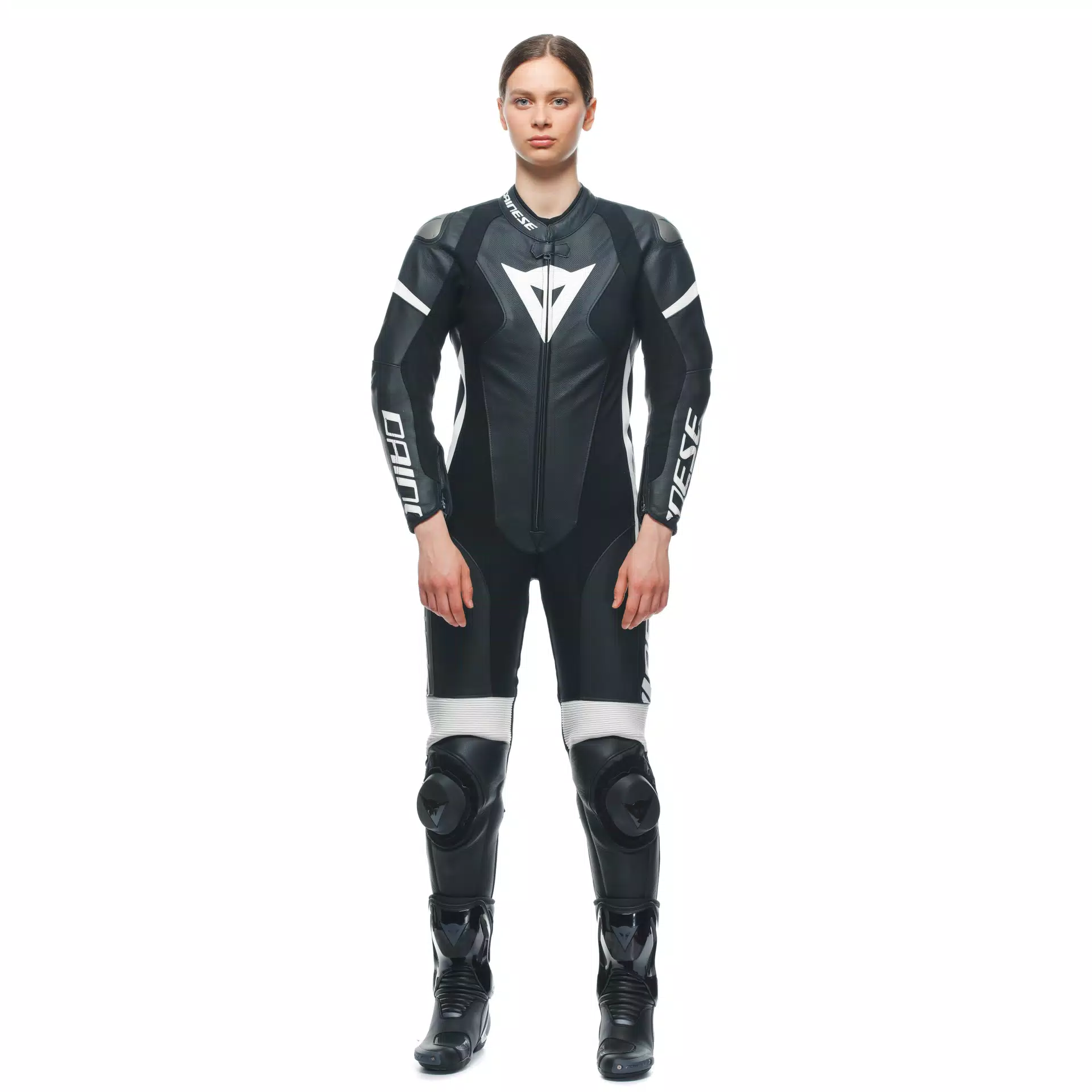 GROBNIK - WOMEN'S 1-PIECE MOTORCYCLE PERFORATED LEATHER SUIT