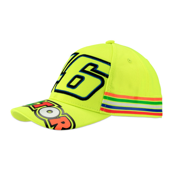 46-stripes-kid-cap-fluo-yellow image number 0
