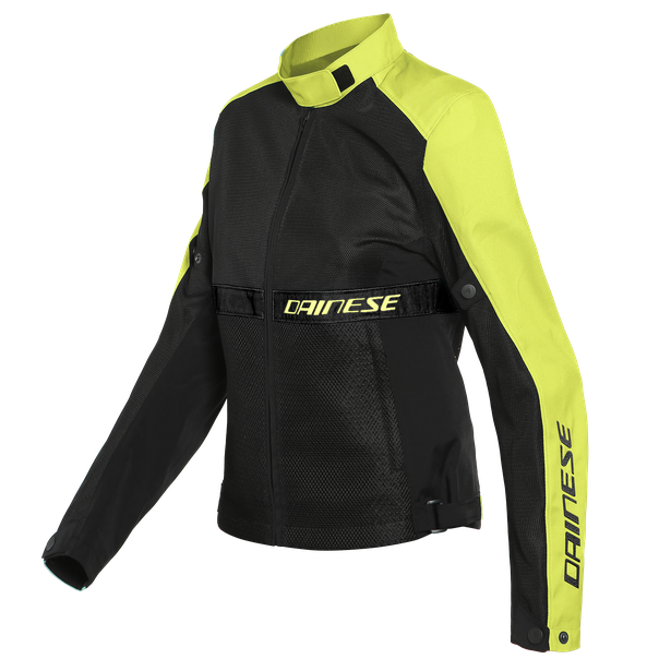 RIBELLE AIR LADY TEX JACKET BLACK/FLUO-YELLOW- Women Jackets