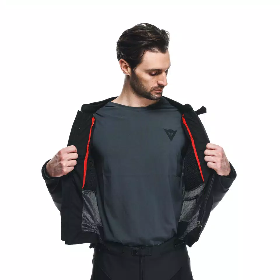 SUPER SPEED 4 - GIACCA MOTO IN PELLE UOMO - BLACK-MATT/CHARCOAL-GRAY - 16