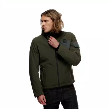 CORSO ABSØLUTESHELL™ PRO - MEN'S WATERPROOF MOTORCYCLE JACKET - GREEN - 5