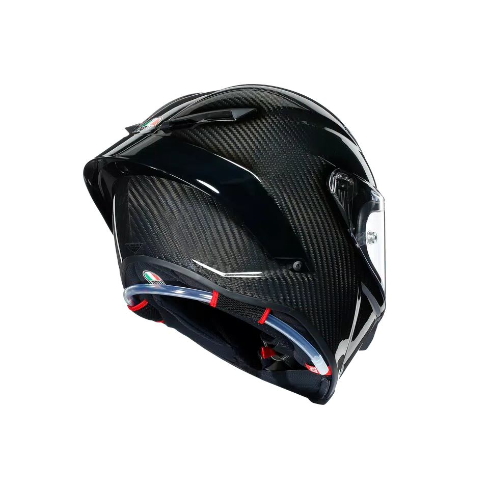 PISTA GP RR MONO GLOSSY CARBON - MOTORBIKE FULL FACE HELMET E2206 DOT -  - 6