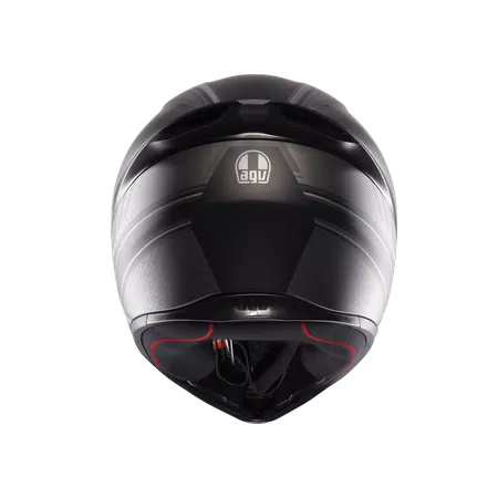 K1 S SLING MATT BLACK/GREY - MOTORBIKE FULL FACE HELMET E2206 -  - 5