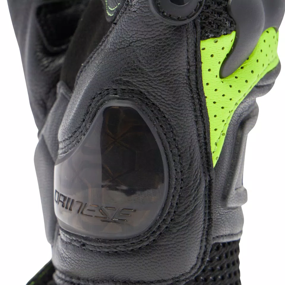 X-RIDE 2 ERGO-TEK GLOVES - BLACK/YELLOW-FLUO - 7