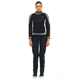 HYDRAFLUX 2 AIR LADY D-Dry® JACKET BLACK/CHARCOAL-GRAY/LAVA-RED- Women Jackets