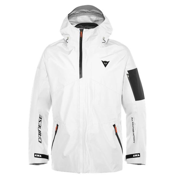 AWA TECH SHELL LILY-WHITE/STRETCH-LIMO- Jacken