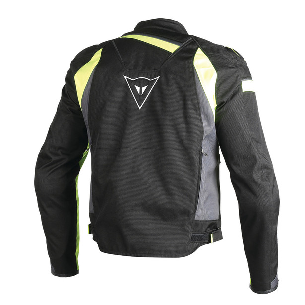 veloster-tex-jacket-black-ebony-fluo-yellow image number 1