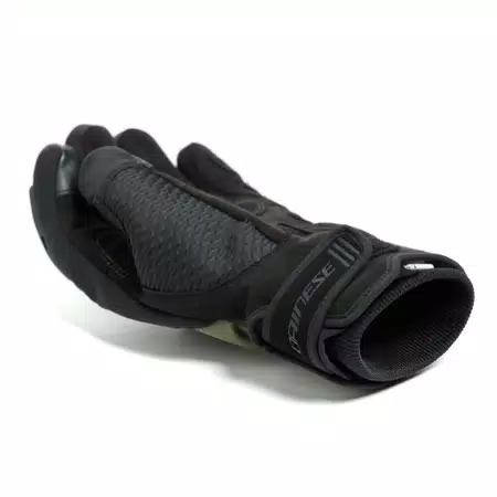 TRENTO D-DRY®- MEN'S WATERPROOF MOTORCYCLE GLOVES - BLACK/GRAPE-LEAF - 2