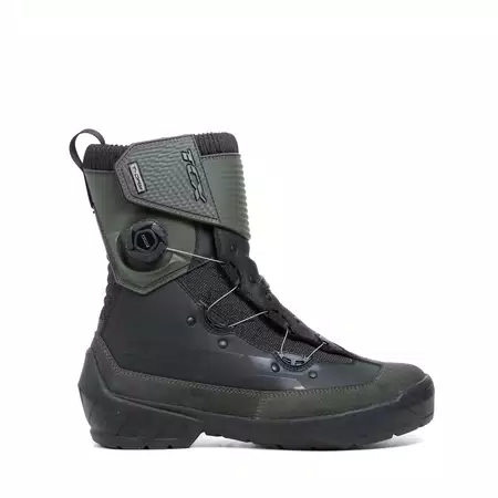 INFINITY 3 GTX MEN'S WATERPROOF MOTORCYCLE BOOTS - BLACK/MILITARY GREEN -  - 2