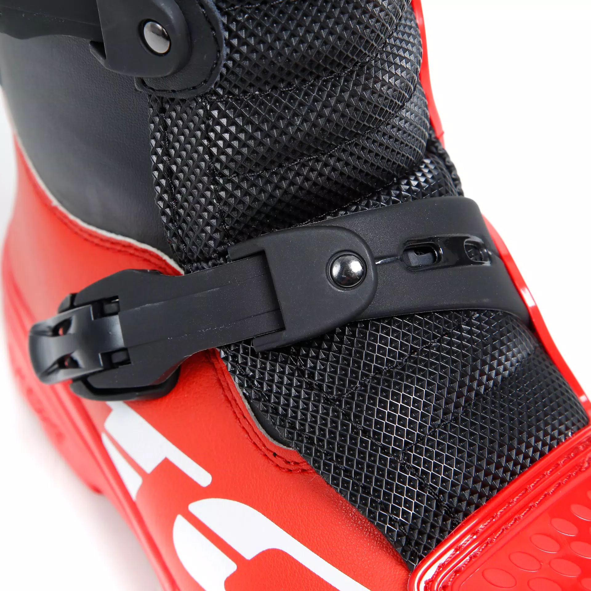 COMP KID'S MOTORCYCLE OFFROAD BOOTS - BLACK/RED