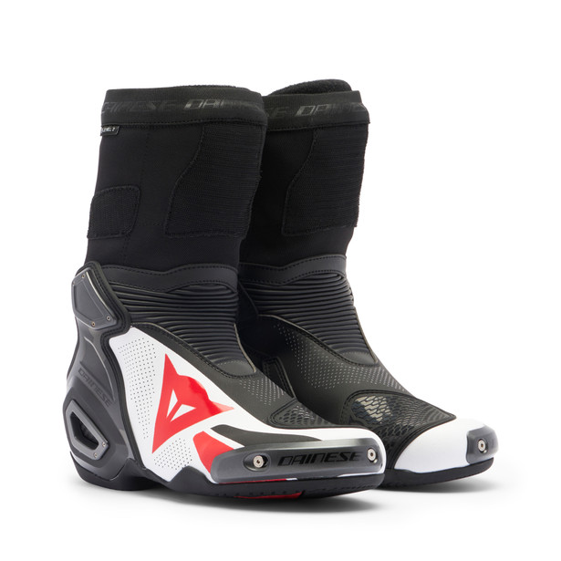 axial-2-air-stivali-moto-racing-estivi-uomo-black-white-lava-red image number 0
