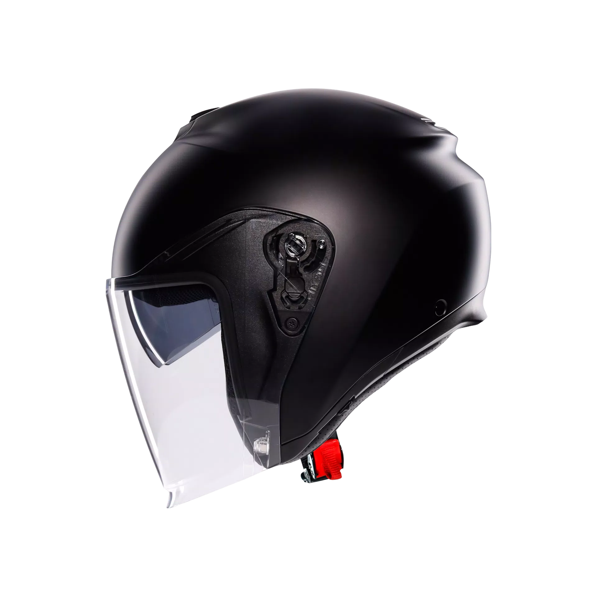 IRIDES MONO MATT BLACK - CASQUE MOTO JET E2206