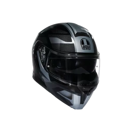 STREETMODULAR LEDRO MATT BLACK/GREY - MOTORBIKE FLIP UP HELMET DOT(E2206) -  - 1