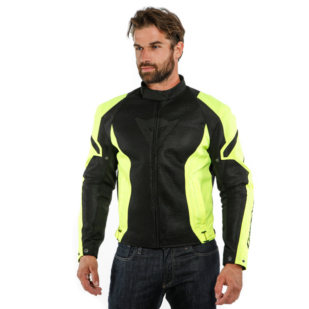 air-crono-2-tex-jacket-black-fluo-yellow-fluo-yellow image number 4