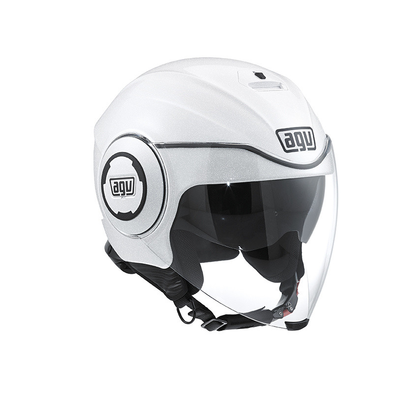 AGV motorcycle helmet: Fluid E2205 Mono - Pearl White - Dainese
