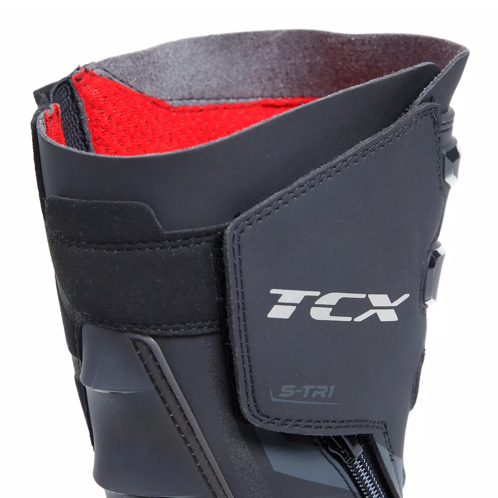 S-TR1 MOTORRADSTIEFEL HERREN - SCHWARZ