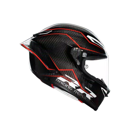 PISTA GP RR PERFORMANTE CARBON/RED - CASQUE MOTO INTÉGRAL E2206 DOT -  - 3