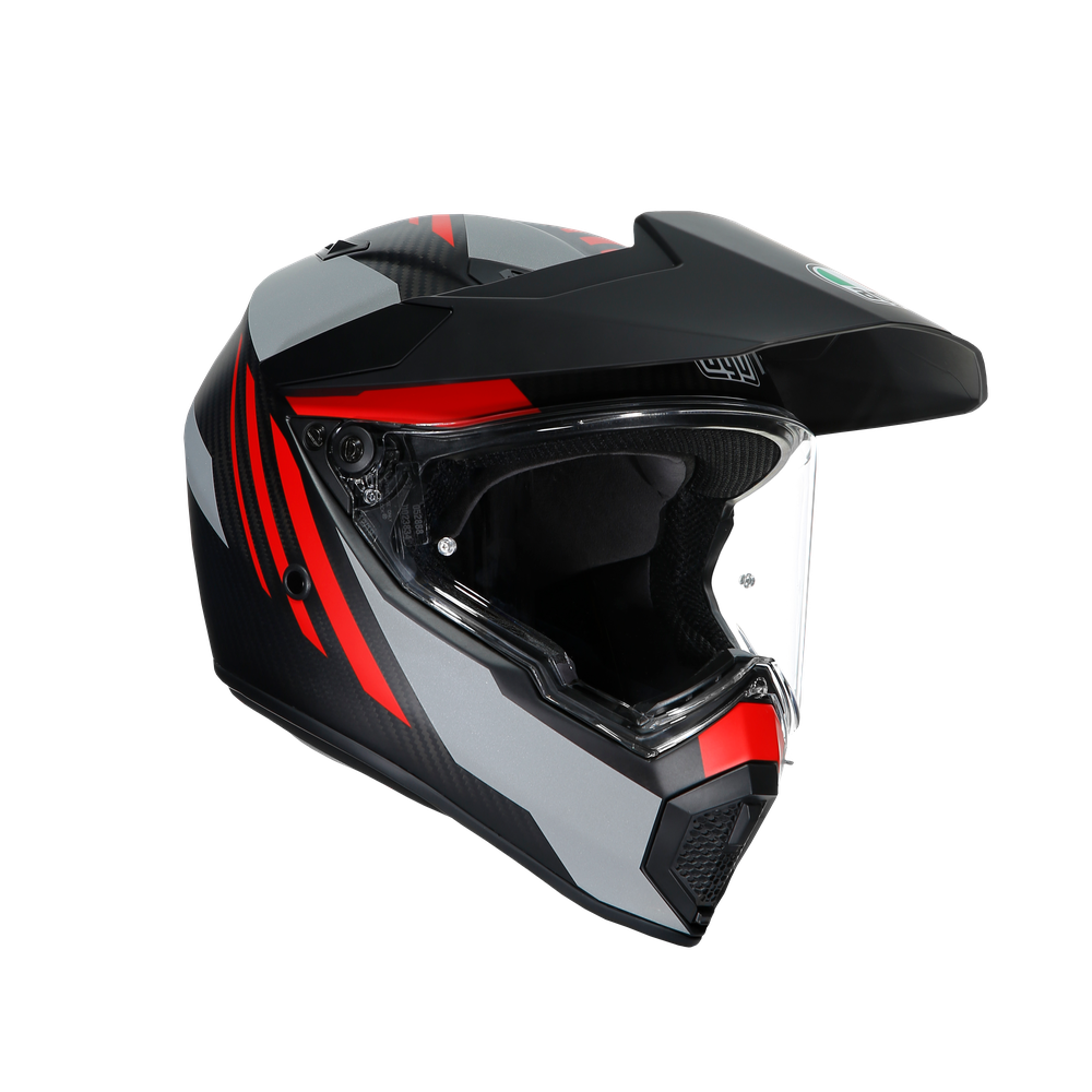 ax9-refractive-adv-matt-carbon-red-casco-moto-integral-e2205 image number 0