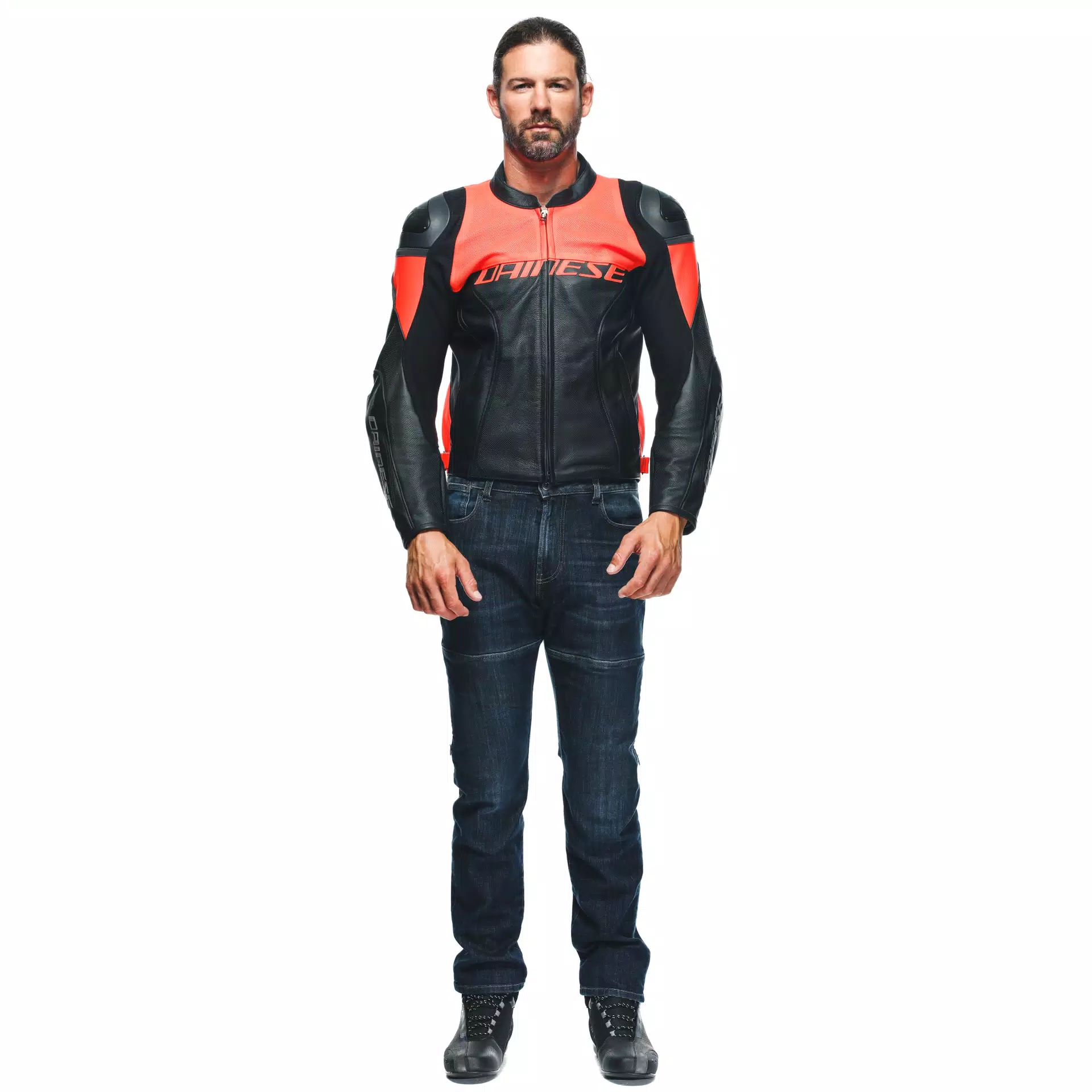 RACING 4 LEATHER JACKET PERF.