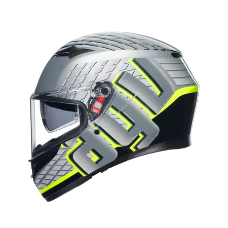 K3 DOT(E2206) - FORTIFY GREY/BLACK/YELLOW FLUO -  - 4