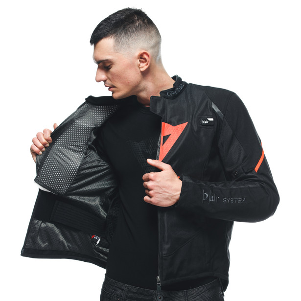 smart-jacket-ls-sport-black-fluo-red image number 15