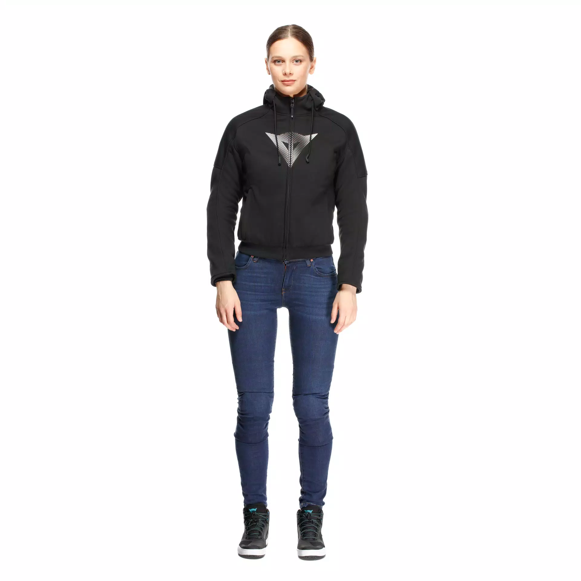 DAEMON-X - FELPA DA MOTO CON PROTEZIONI DONNA