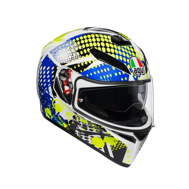 K3 SV MULTI ECE DOT - POP WHITE/BLUE/LIME - undefined