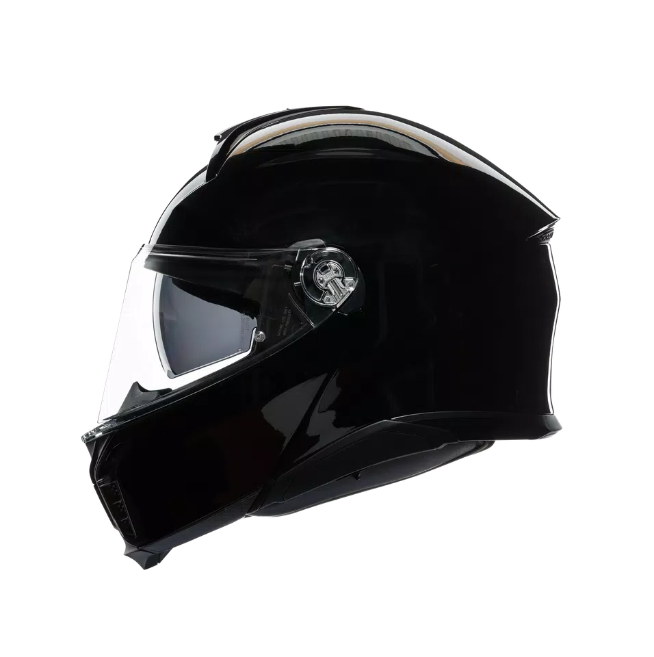 TOURMODULAR BLACK - MOTORBIKE FLIP UP HELMET E2206 -  - 4