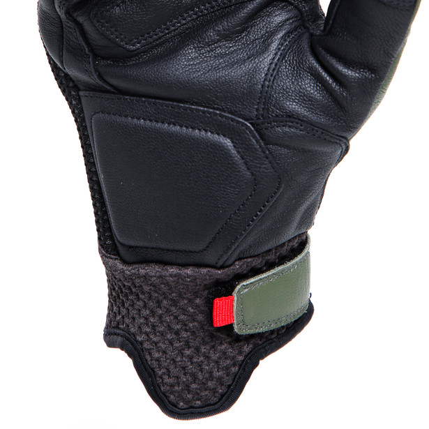 karakum-ergo-tek-gloves-black-army-grren image number 7