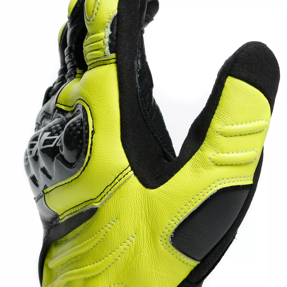 CARBON 3 LONG GLOVES - BLACK/FLUO-YELLOW/WHITE - 8