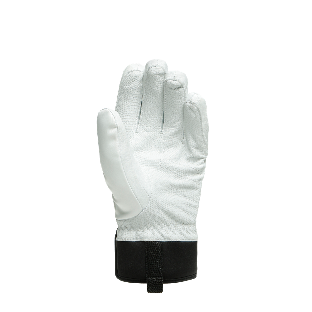 women-s-essential-slope-ski-gloves-white-black image number 1