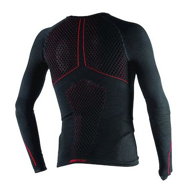 D-CORE THERMO TEE LS BLACK/RED- Shirts