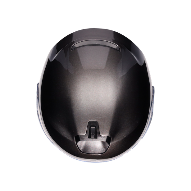 irides-mono-asfalto-grey-motorbike-open-face-helmet-e2206 image number 6