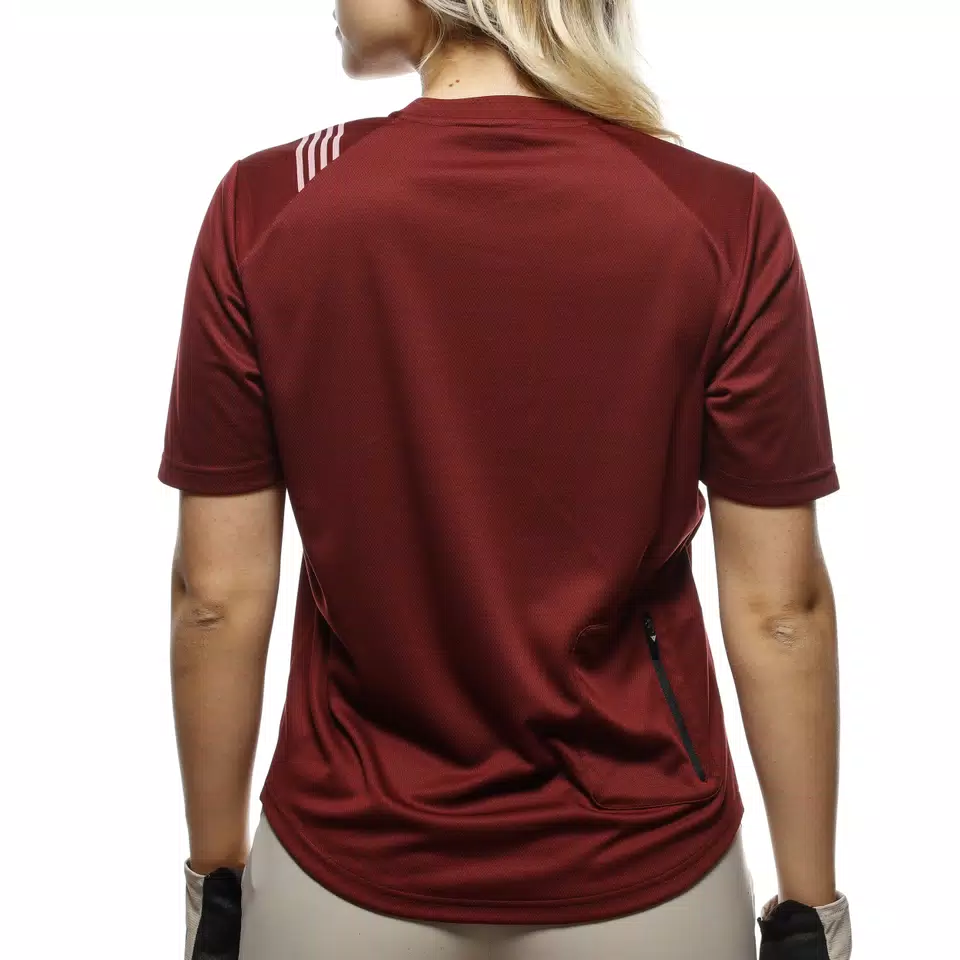 HG OMNIA JERSEY SS - MAGLIA BICI MANICHE CORTE DONNA - WINDSOR WINE - 5