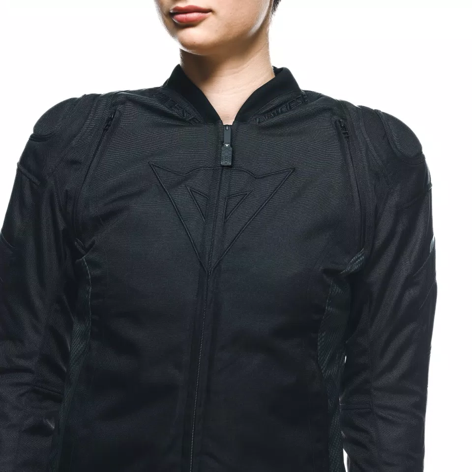 AVRO 5 TEX - WOMEN'S MOTORCYCLE JACKET IN FABRIC - BLACK/BLACK/BLACK - 11