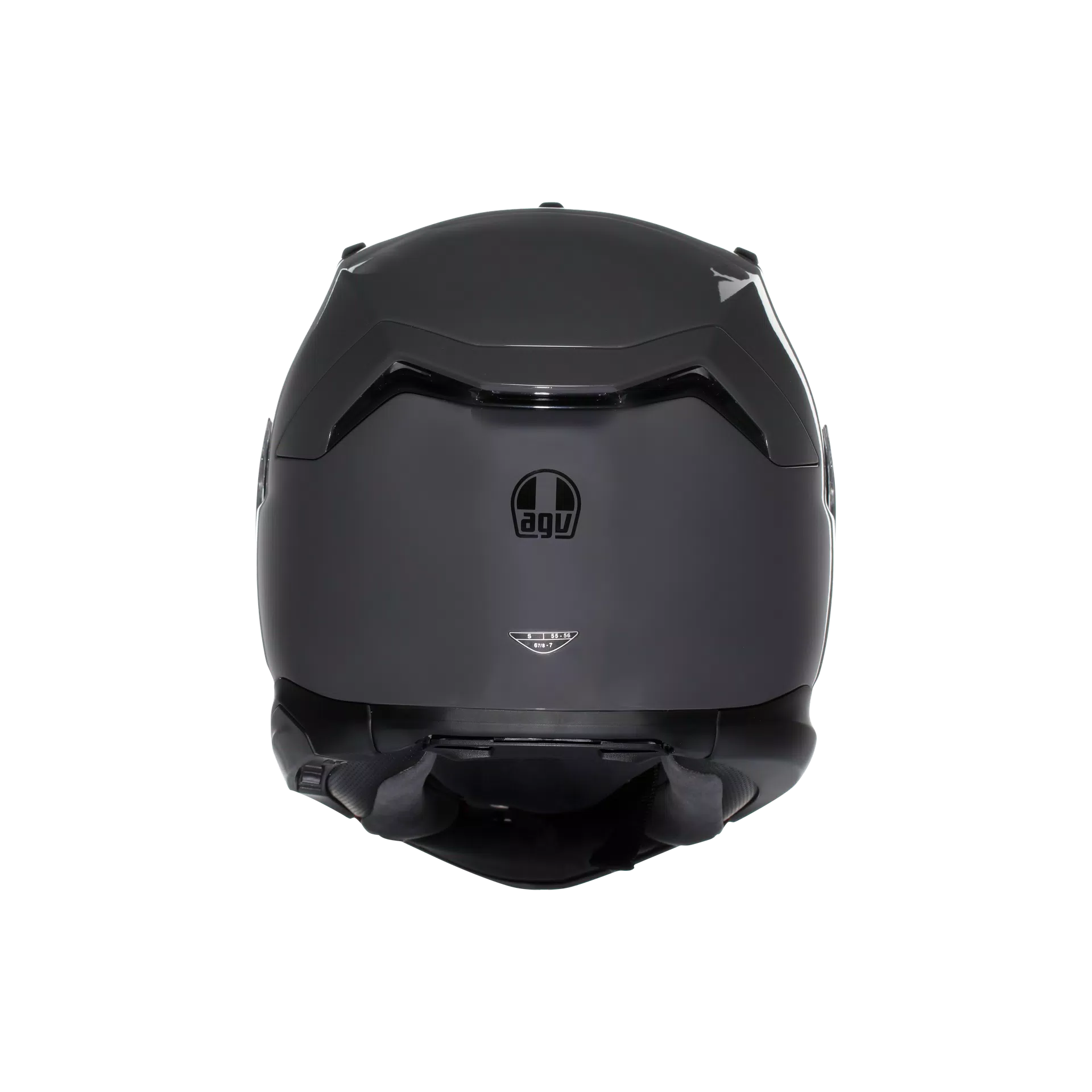 K7 MPLK MONO EVO GREY - MOTORBIKE FULL FACE HELMET E2206