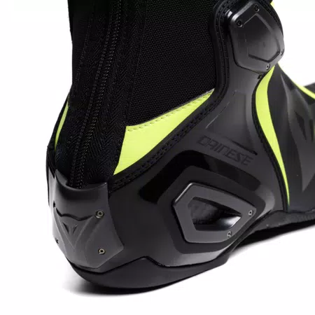 AXIAL 2 - MEN'S MOTORCYCLE RACING BOOTS - BLACK/YELLOW-FLUO - 5