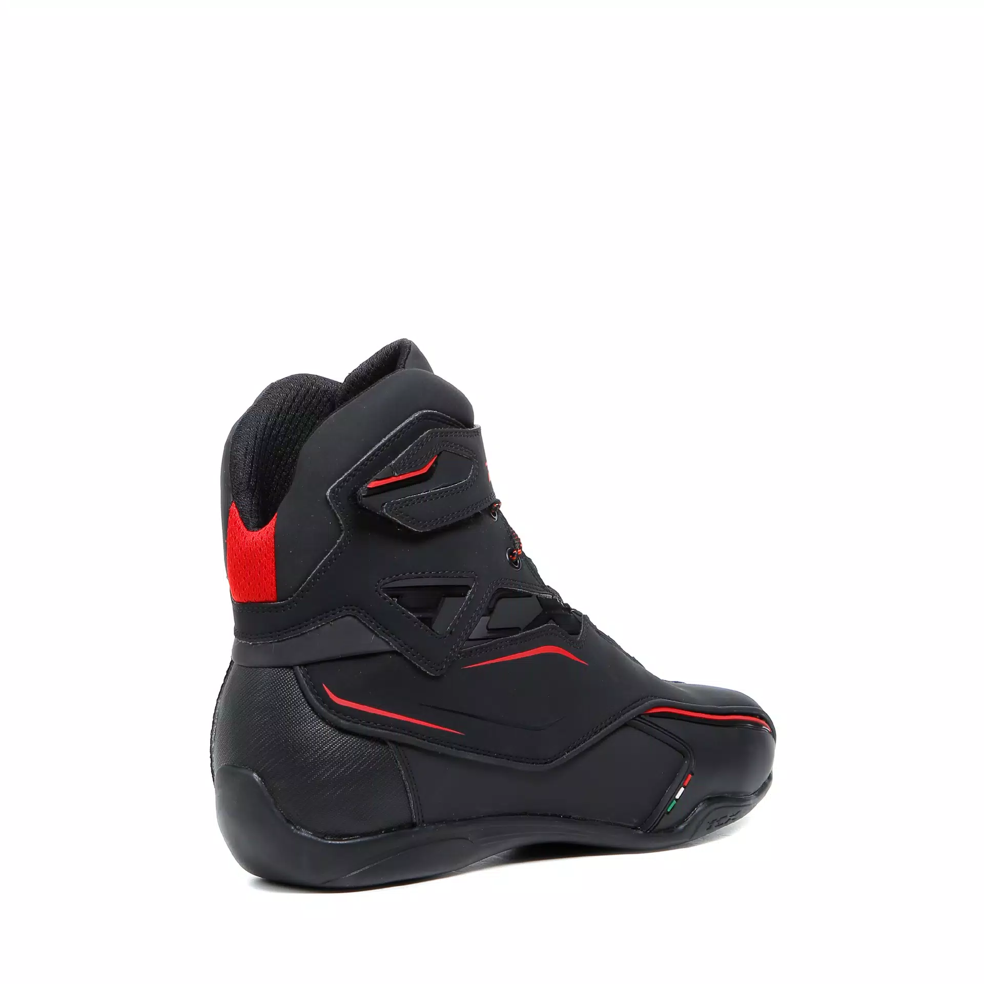 ZETA WP WASSERFESTE MOTORRADSCHUHE - SCHWARZ/ROT